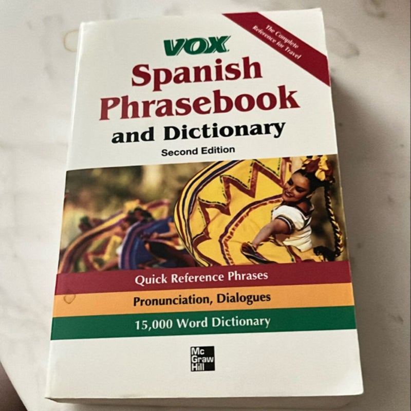 Vox Spanish Phrasebook and Dictionary, 2nd Edition