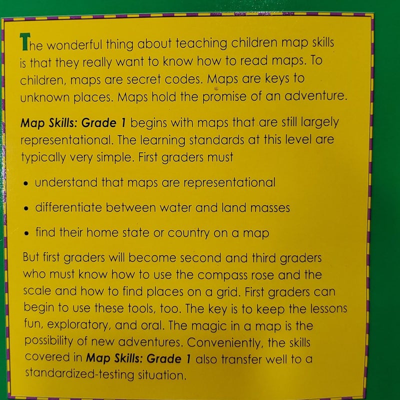 Map Skills-Grade 1
