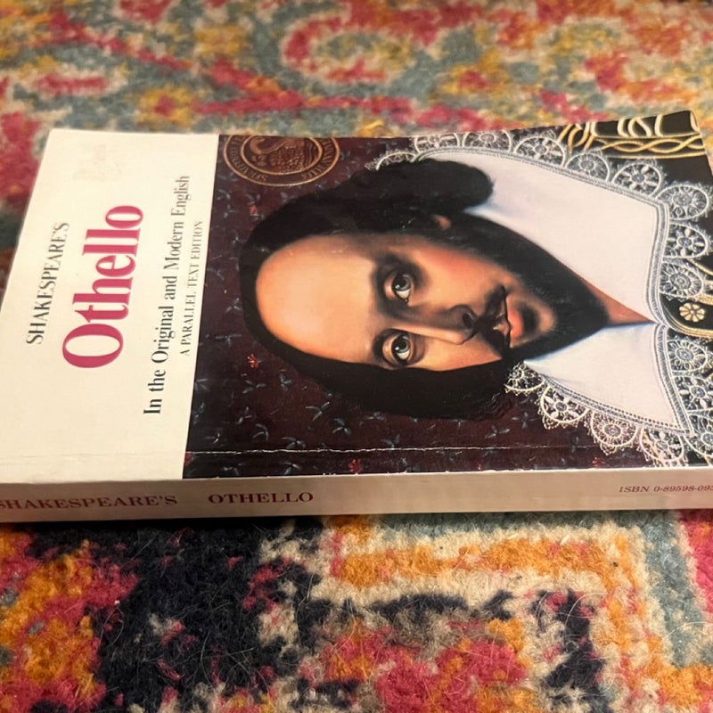 OTHELLO (PARALLEL TEXT EDITION) By William Shakespeare - PB **Excellent**