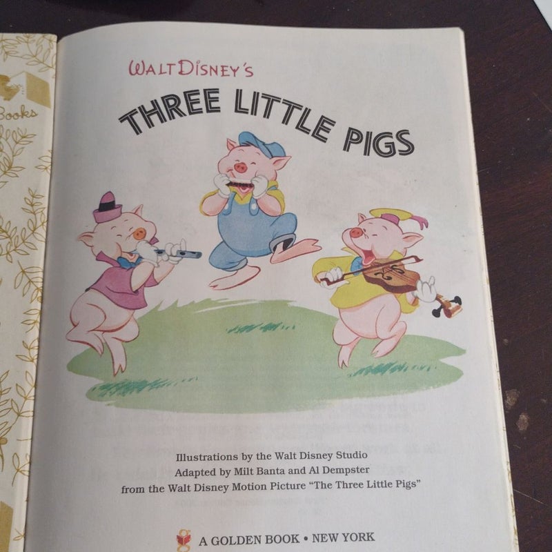 Walt Disney's The Three Little Pigs from the Walt Disney Picture "The Three Little Pigs"