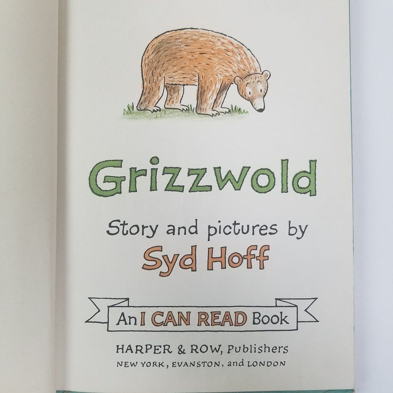 Grizzwold 1963 (An I Can Read Book)