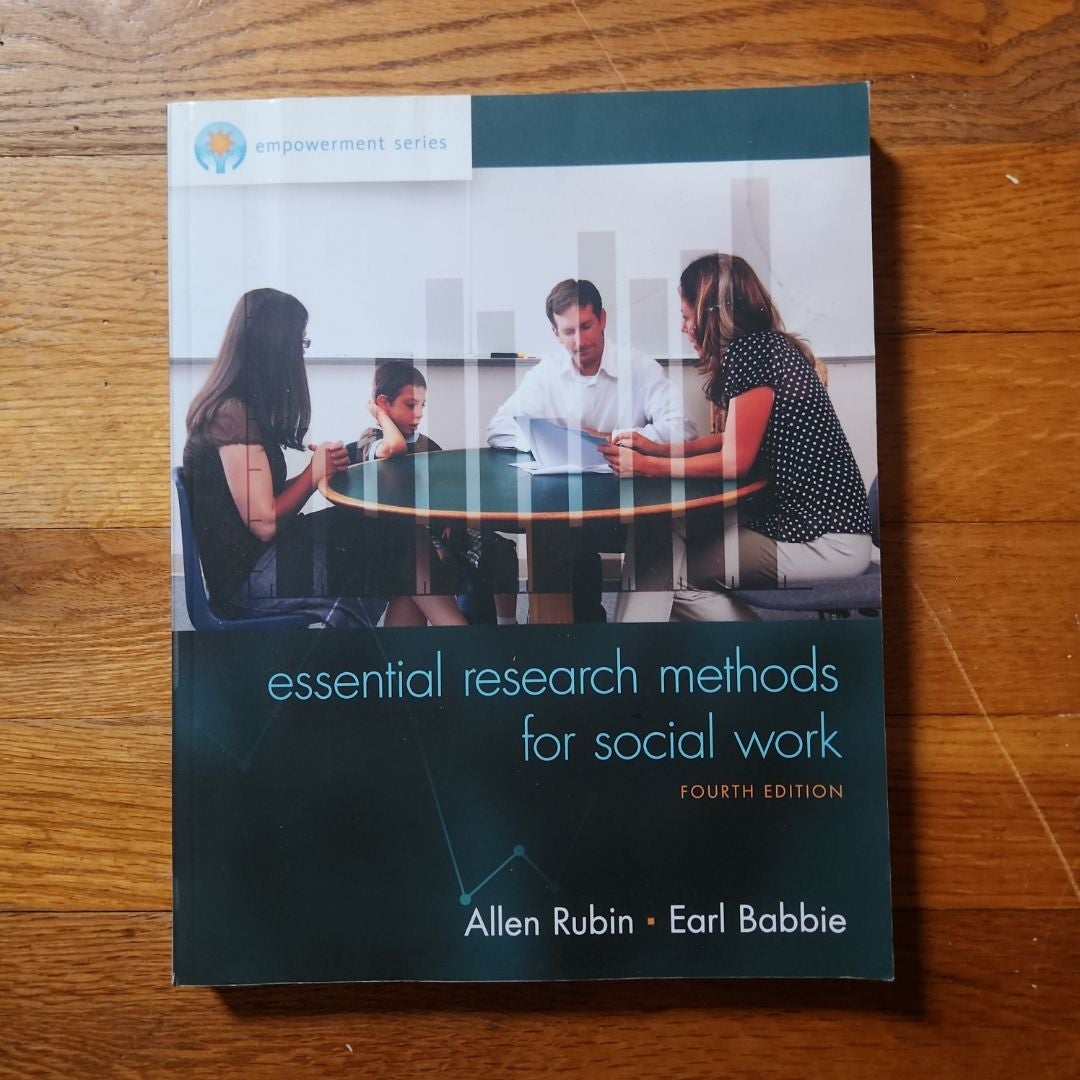 Empowerment Series: Essential Research Methods for Social Work