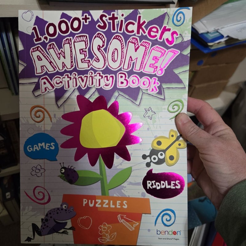 1,000+Stickers Awesome! Activity Book