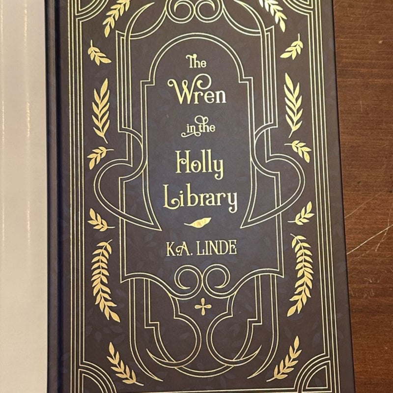 The Wren in the Holly Library - Signed by Author - Fairyloot Romantasy Special Edition