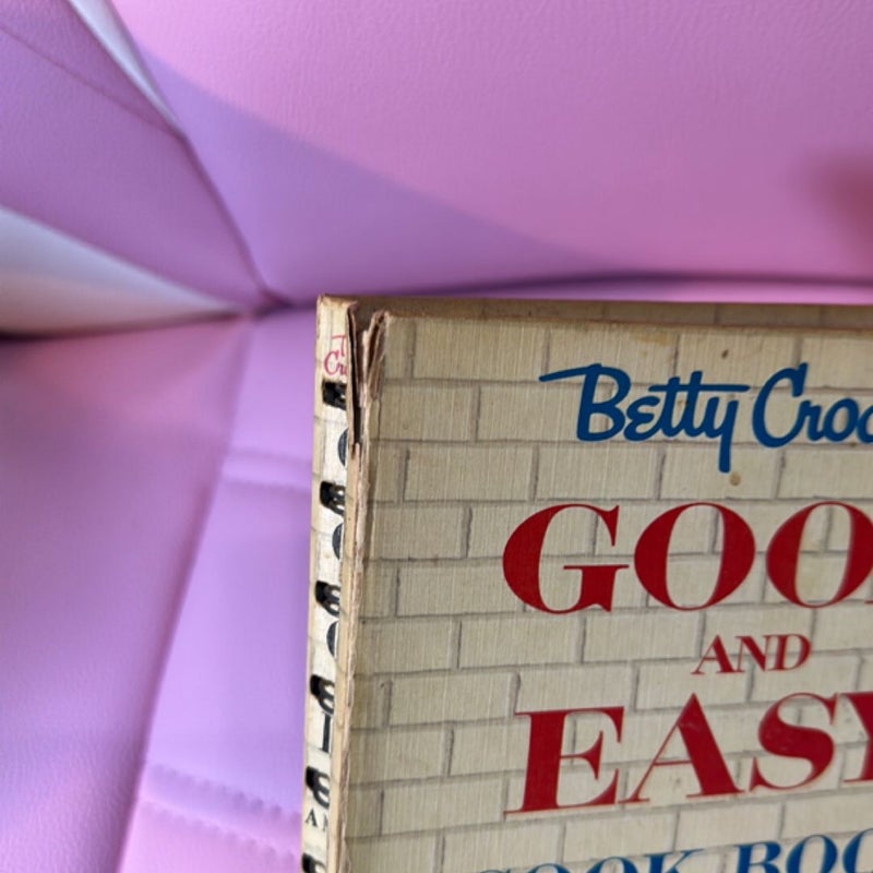 Betty Crocker’s Good and Easy Cook Book