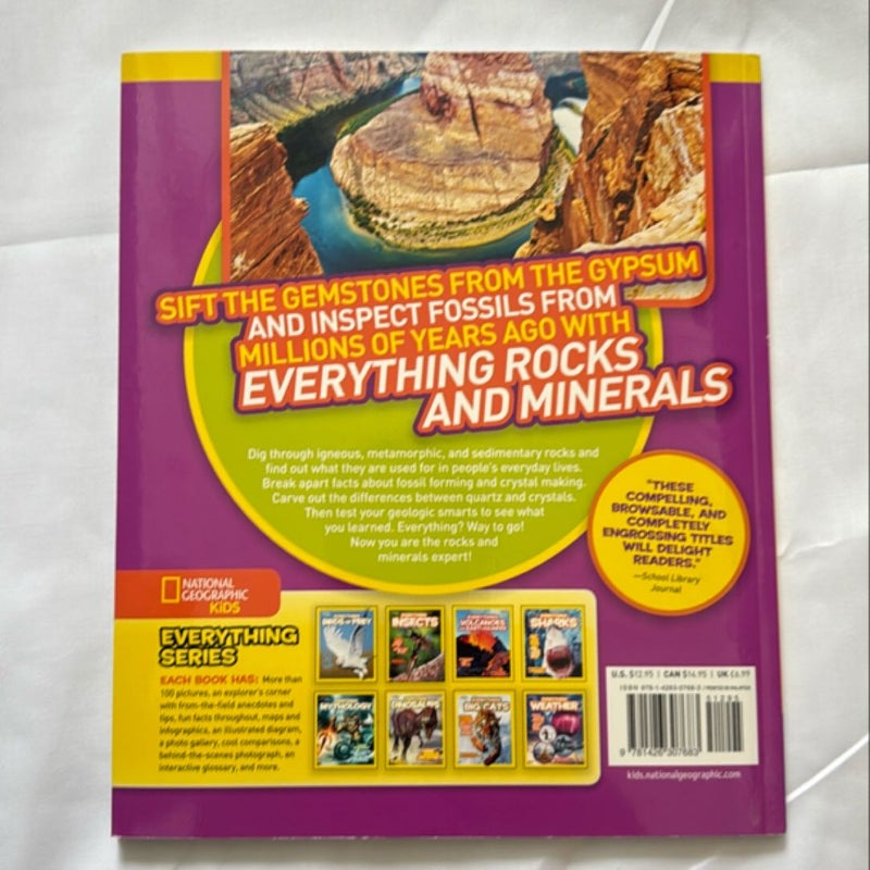 National Geographic Kids Everything Rocks and Minerals