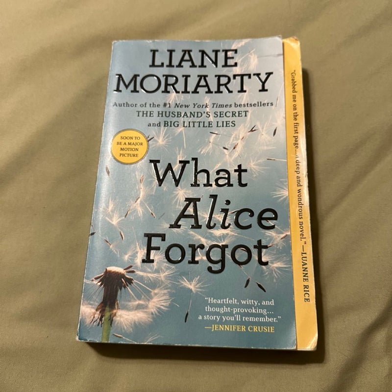 What Alice Forgot