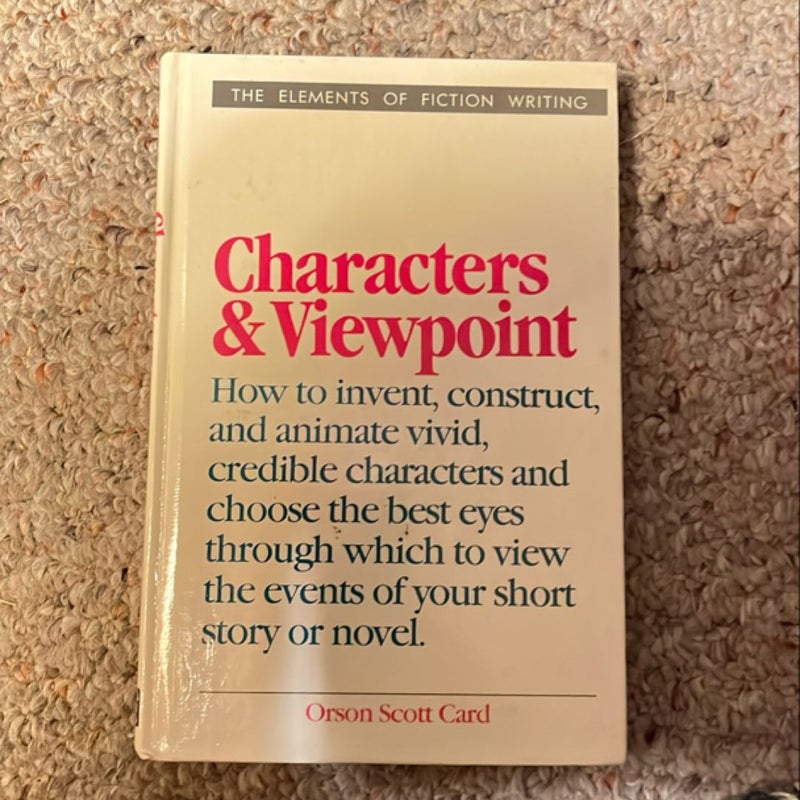 Characters and Viewpoint