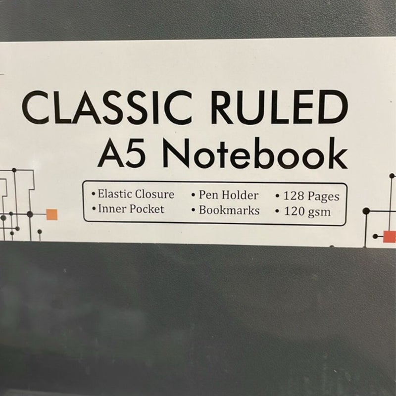 Classic Ruled A5 Notebook Journal