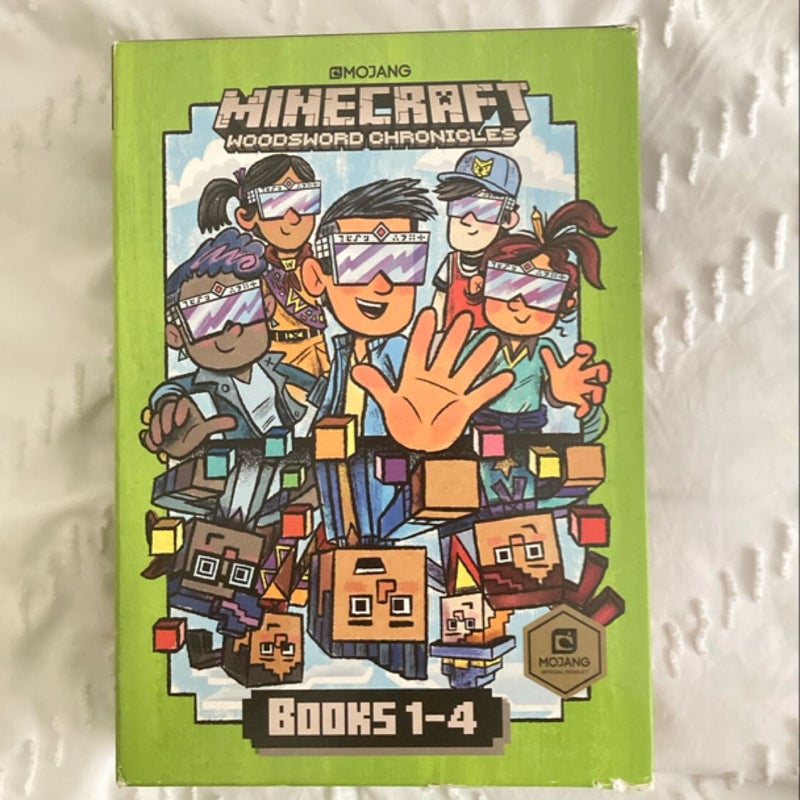 Minecraft Woodsword Chronicles Box Set Books 1-4 (Minecraft)