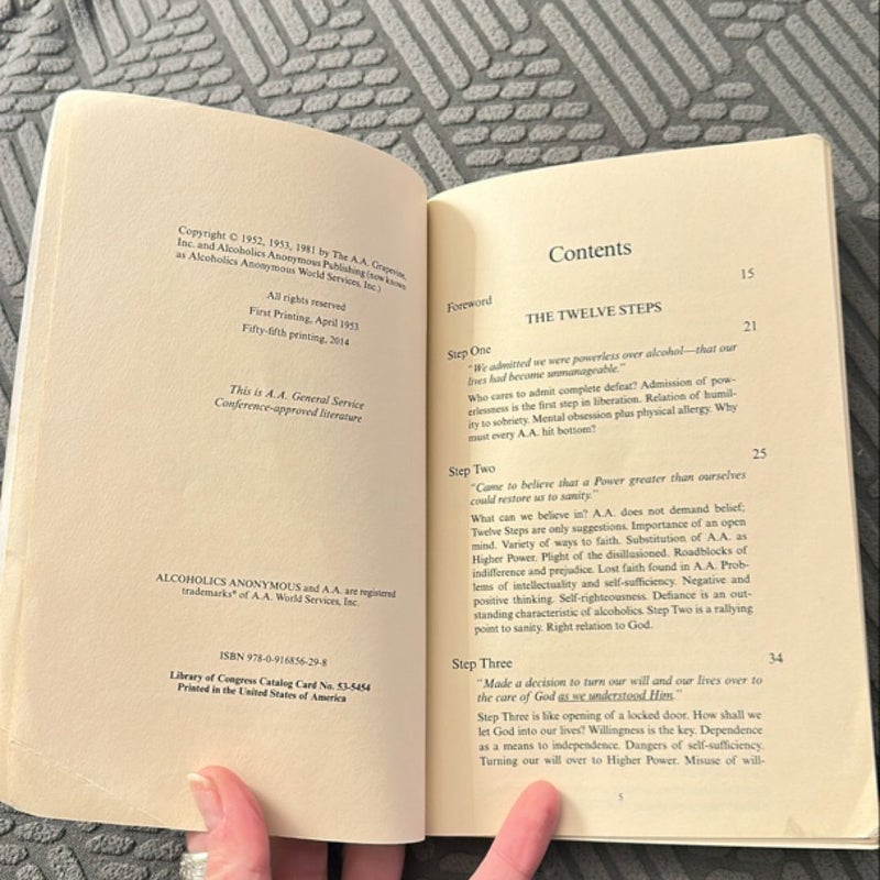 Twelve Steps and Twelve Traditions