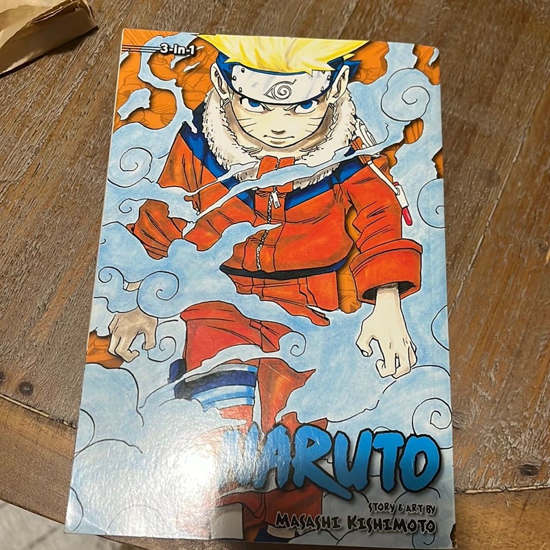 Naruto 3-in-1 (volumes 1-3)