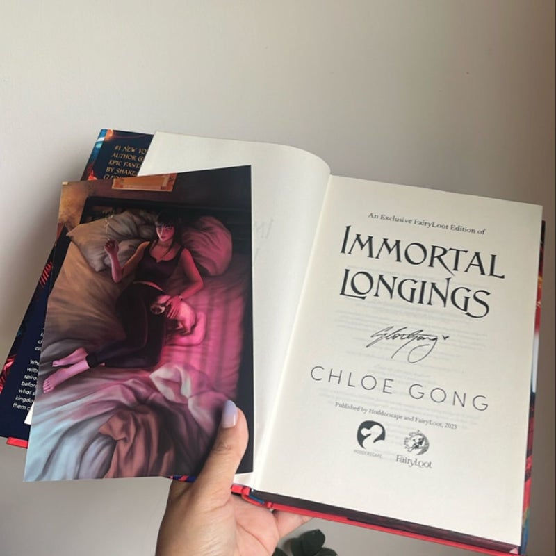 Immortal Longings *Fairyloot signed*
