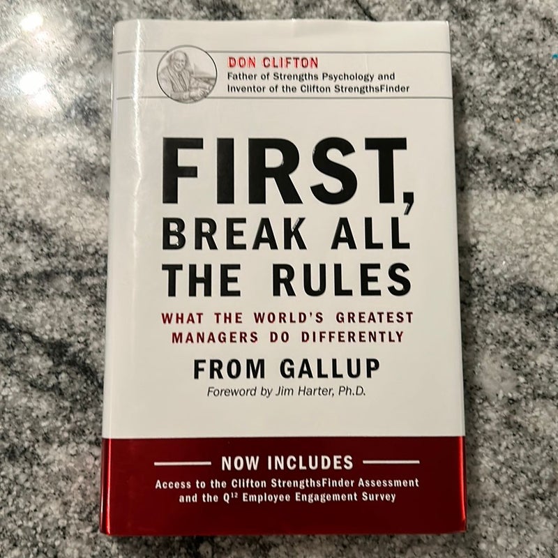 First, Break All the Rules