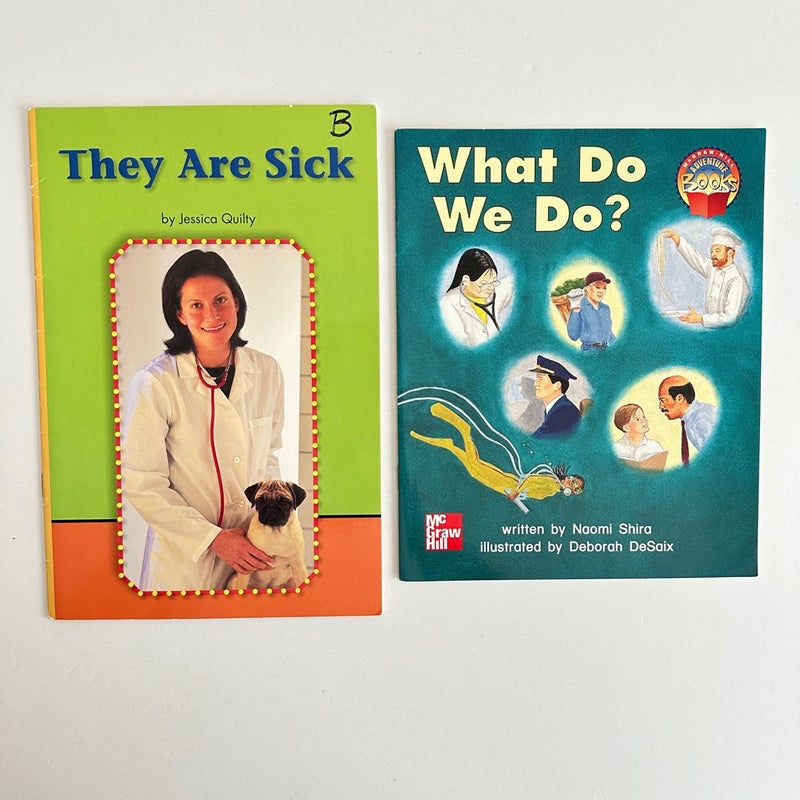 Early Readers Community Helpers book bundle, 4 books