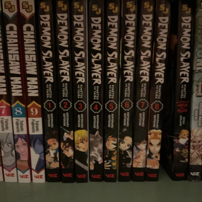 Demon Slayer: Kimetsu No Yaiba, Vol. 1-8