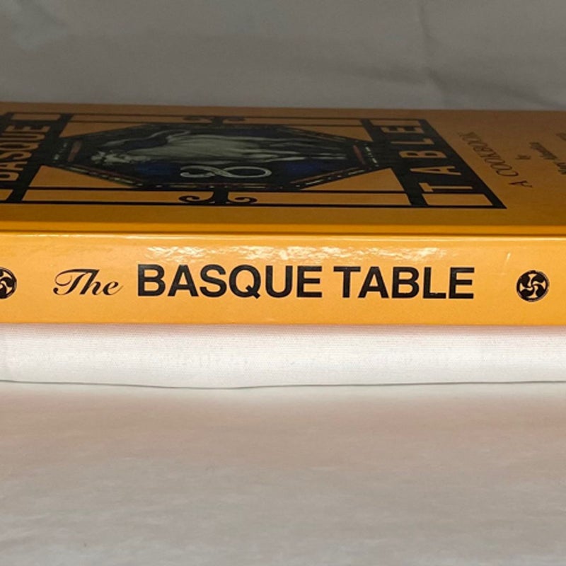 SIGNED! The Basque Table : A Cookbook by Mary Alustiza - Basque Lore - Customs