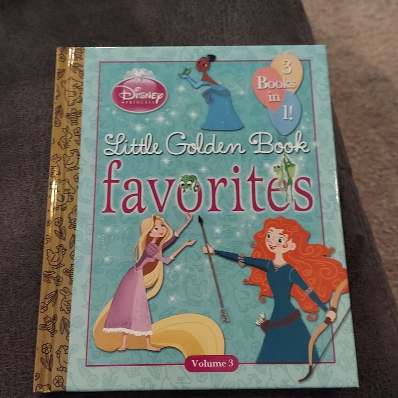 Disney Princess Little Golden Book Favorites: Volume 3 (Disney Princess)