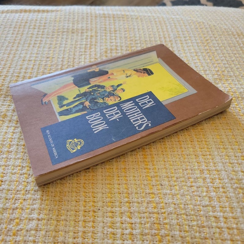Vintage Boy Scouts Den Mother's Den-Book - 1969