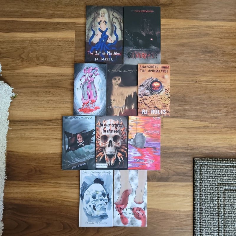 Various Indie Horror Novellas and Chapbooks (BOH) 