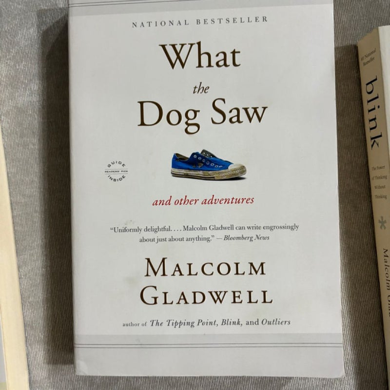 Malcolm gladwell book lot (nonfiction) 