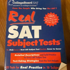 Real SAT Subject Tests