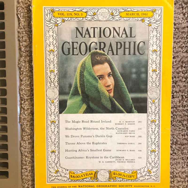 National Geographic Magazine - March 1961