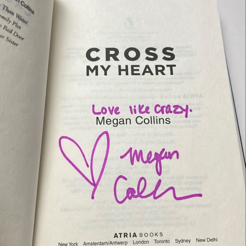 Cross My Heart - SIGNED