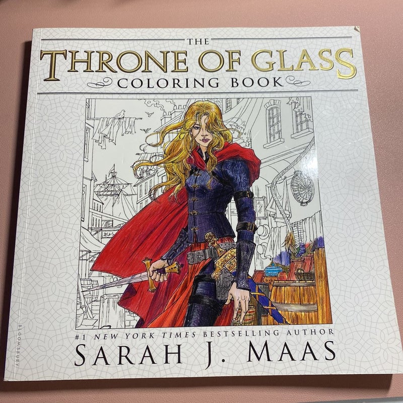 The Throne of Glass Coloring Book