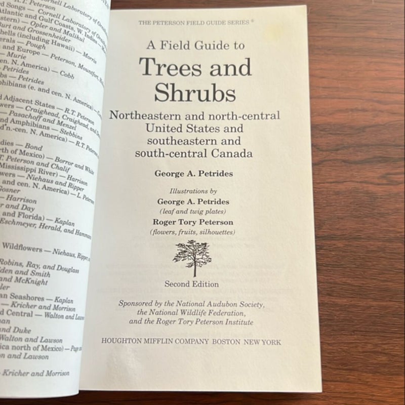 Field Guide to Trees and Shrubs