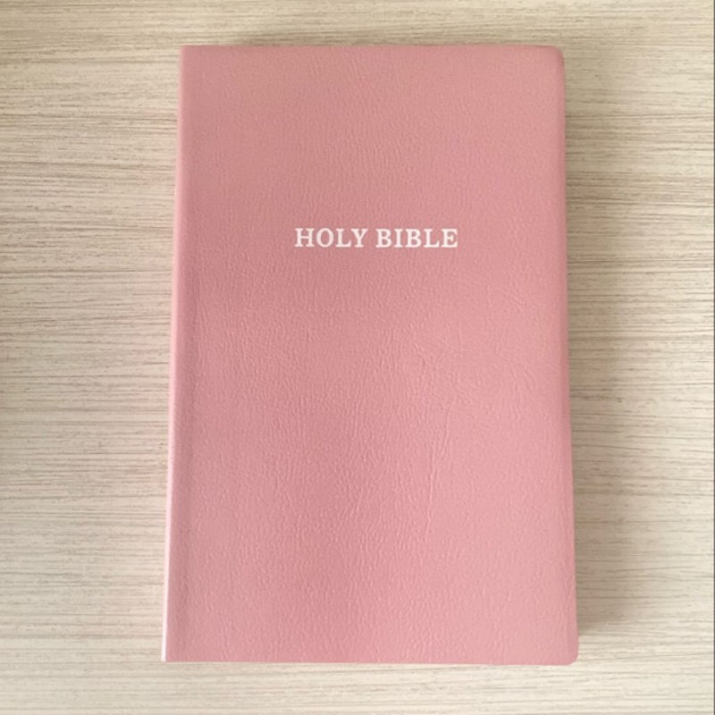 The Holy Bible, King James Version - Free Handmade Bookmark Included!