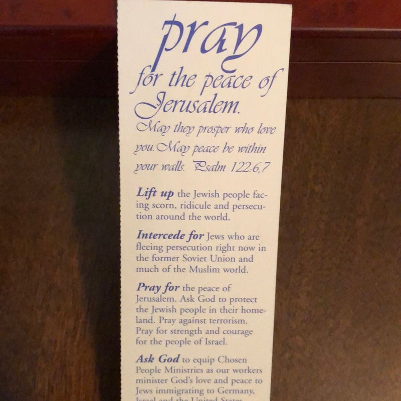 Bookmark Pray For Peace  (Like New)