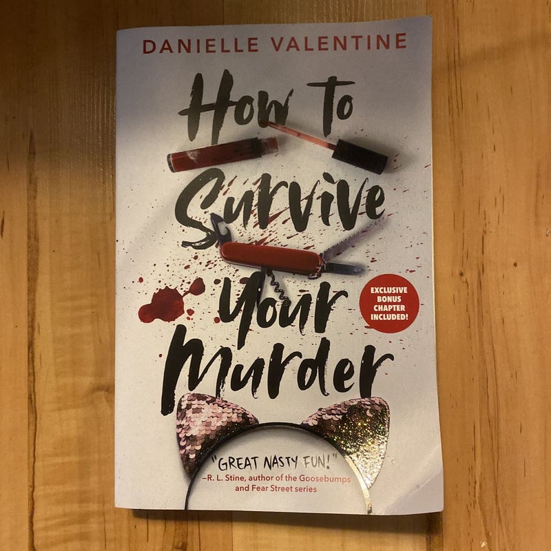 How to Survive Your Murder by Danielle Valentine, Paperback