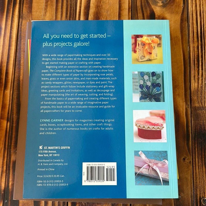 The Complete Book of Papercraft by Lynne Garner, Paperback | Pangobooks