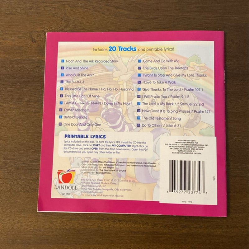 Noah and the Ark Included Music CD (20 Tracks with Read-Along Story)