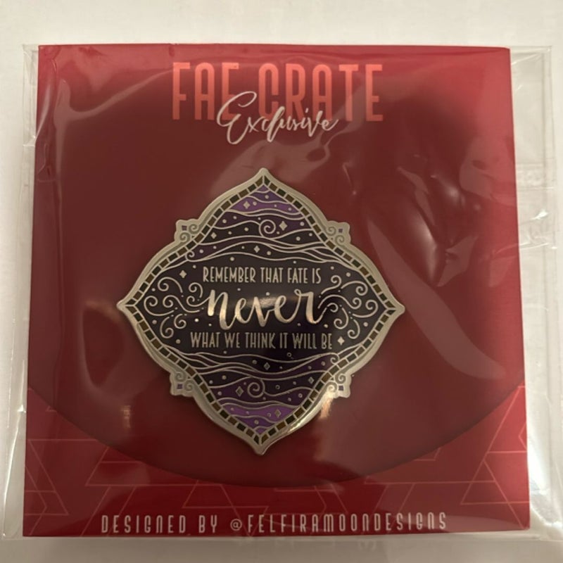 An Ember in the Ashes, Enamel Pin