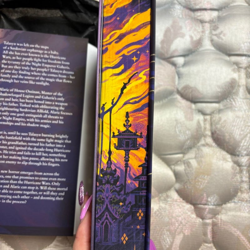 Fairyloot special edition of The Hurricane Wars by Thea Guanzon