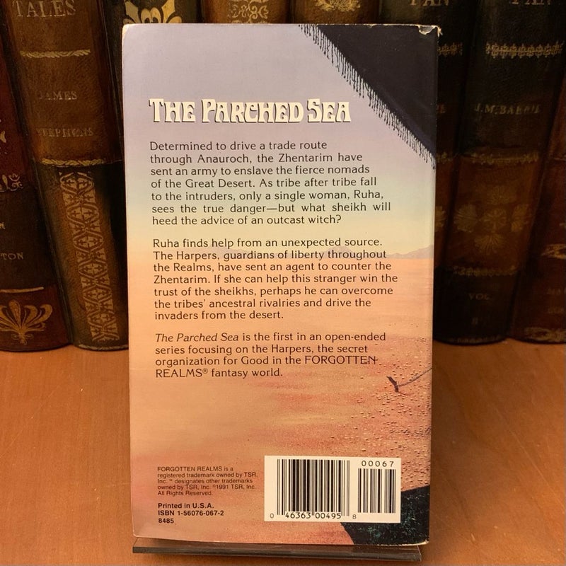 The Parched Sea, Harpers 1, First Edition First Printing