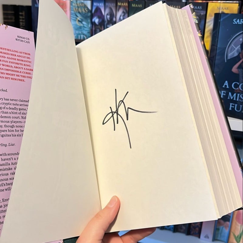 Throne of the fallen SIGNED