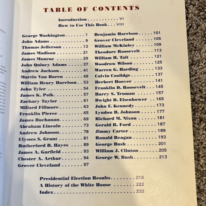 Encyclopedia of the Presidents and Their Times