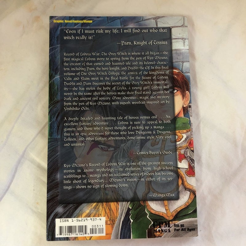 Record of Lodoss War the Grey Witch Book 3