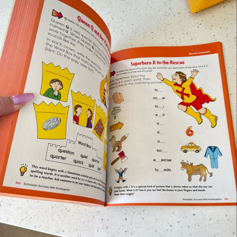 Scholastic Success With Kindergarten Workbook