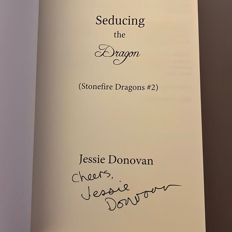 Seducing the Dragon (signed)