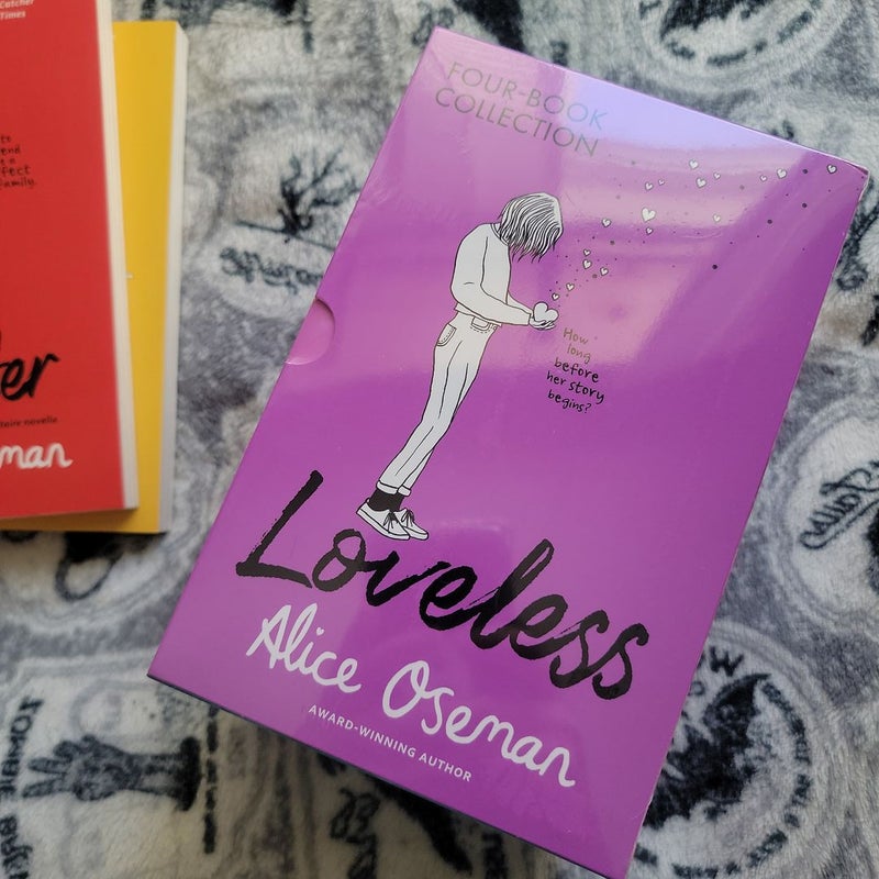Alice Oseman Four-Book Collection Box Set (Solitaire, Radio Silence, I Was Born for This, Loveless)