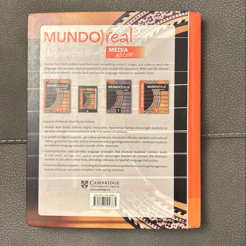 Mundo Real Level 1 Student's Book Media Edition