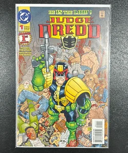 Judge Dredd # 1 Aug 1994 He is the Law ! DC Comics 