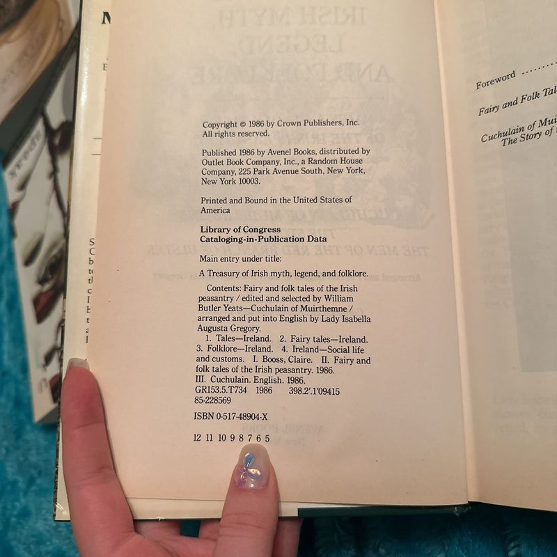 A Treasury of Irish Myth, Legend, and Folklore