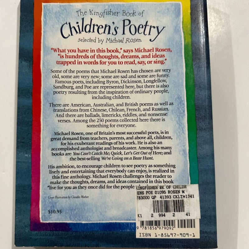 The Kingfisher Book of Children's Poetry