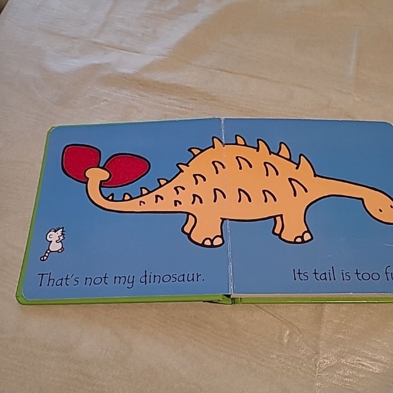 Touchy-Feely Book, That's Not My Dinosaur.. It's Body Is Too Squashy