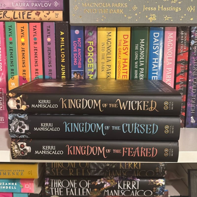Kingdom of the Wicked, Kingdom of the Cursed, Kingdom of the Feared